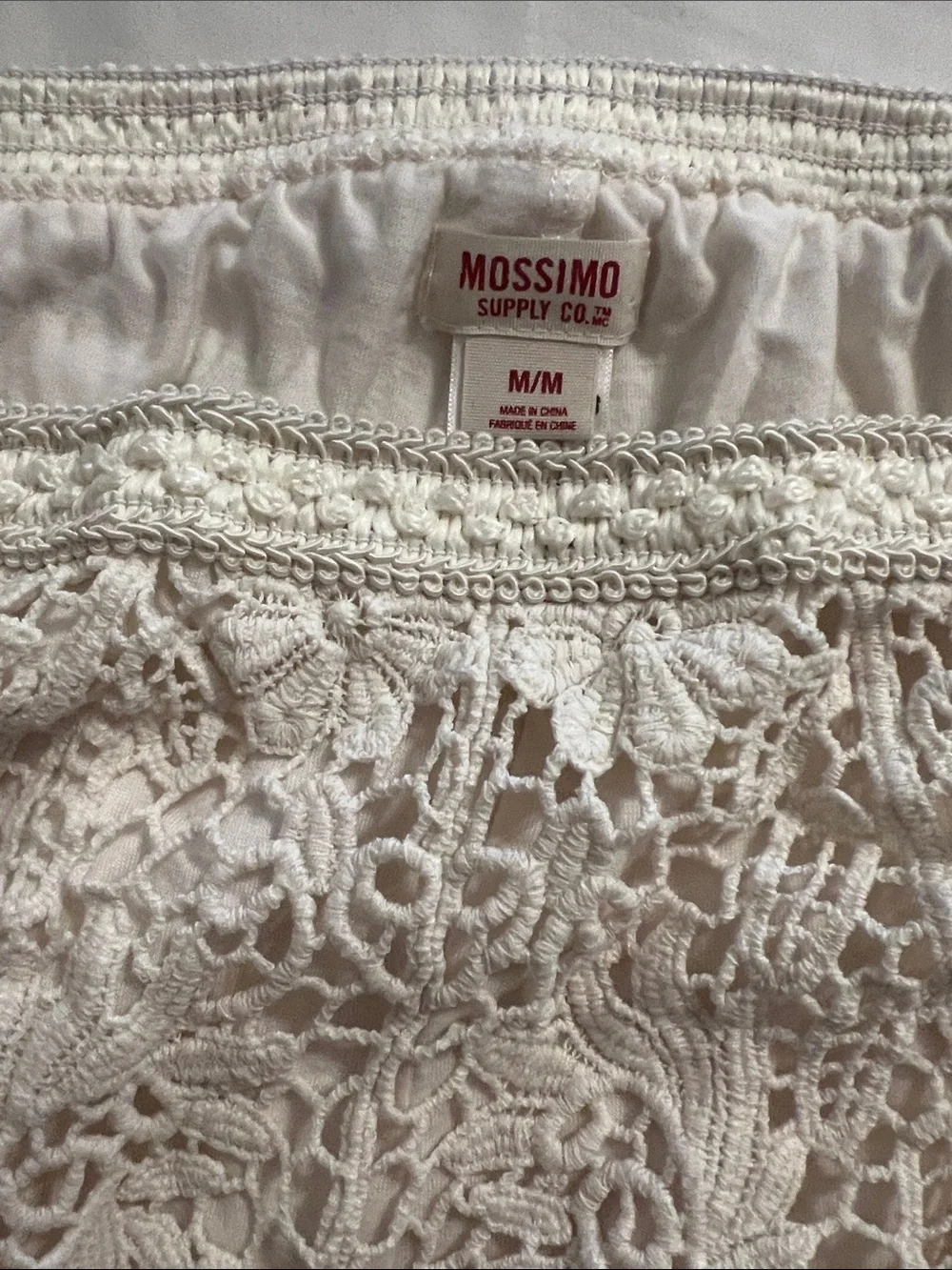 Mossimo Supply Co. crochet lace